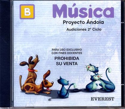 MÚSICA PRIMARIA SEGUNDO CICLO. PROYECTO ÁNDOLA. CD