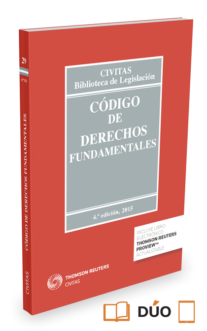 CÓDIGO DE DERECHOS FUNDAMENTALES (PAPEL + E-BOOK)