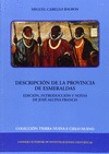 DESCRIPCIÓN DE LA PROVINCIA DE ESMERALDAS