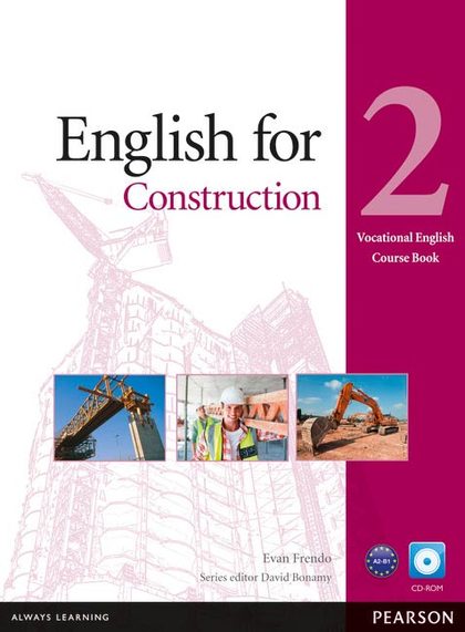 ENGLISH FOR CONSTRUCTION LEVEL 2 COURSEBOOK AND CD-ROM PACK