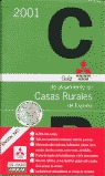 GUÍAS DE ALOJAMIENTO EN CASAS RURALES DE ESPAÑA, 2001