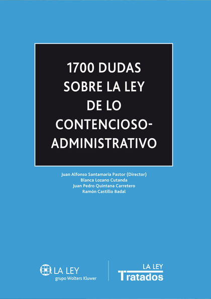 1700 DUDAS SOBRE LA LEY DE LO CONTENCIOSO-ADMINISTRATIVO