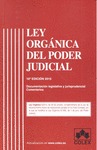 LEY ORGANICA DEL PODER JUDICIAL 10ª ED.