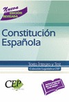 CONSTITUCION ESPAÑOLA TEXTO INTEGRO +TEST