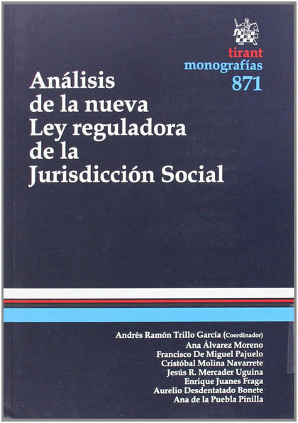 ANÁLISIS DE LA NUEVA LEY REGULADORA DE LA JURISDICCIÓN SOCIAL