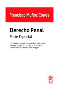 DERECHO PENAL PARTE ESPECIAL.