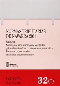 NORMAS TRIBUTARIAS DE NAVARRA 2014