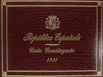 REPUBLICA ESPAÑOLA-CORTES CONSTITUYENTES 1931 FACSIMIL