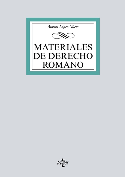 MATERIALES DE DERECHO ROMANO.
