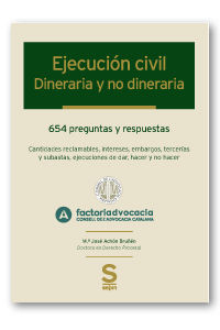 EJECUCIÓN CIVIL: DINERARIA Y NO DINERARIA. 654 PREGUNTAS Y RESPUESTAS. CANTIDADES RECLAMABLES,