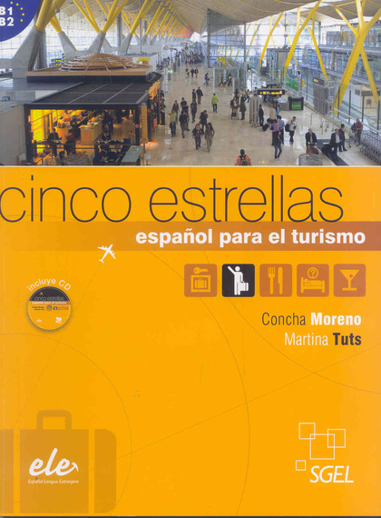 CINCO ESTRELLAS+CD. ESPAÑOL PARA EL TURISMO