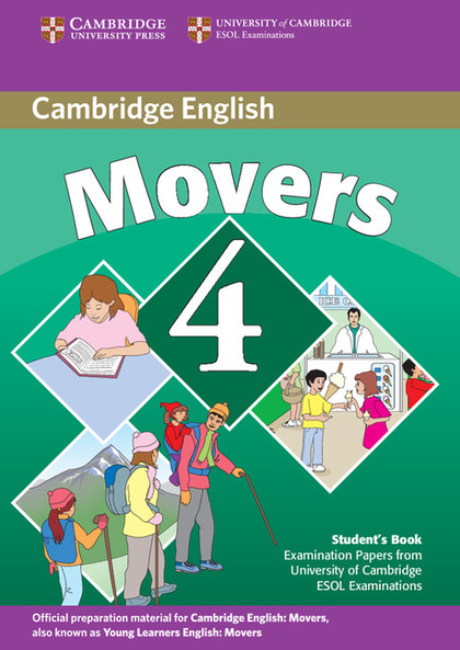 CAMBRIDGE MOVERS 4 STUDENTS BOOK     FOR CAMBRIDGE EXAMS