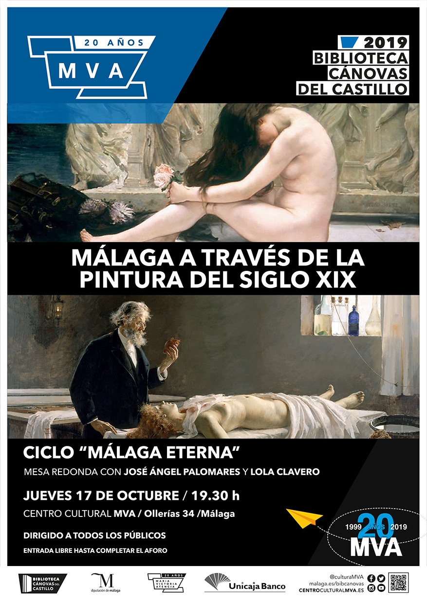 Málaga a través de la pintura del siglo XIX: Mesa redonda con J. A. Palomares y Lola Clavero
