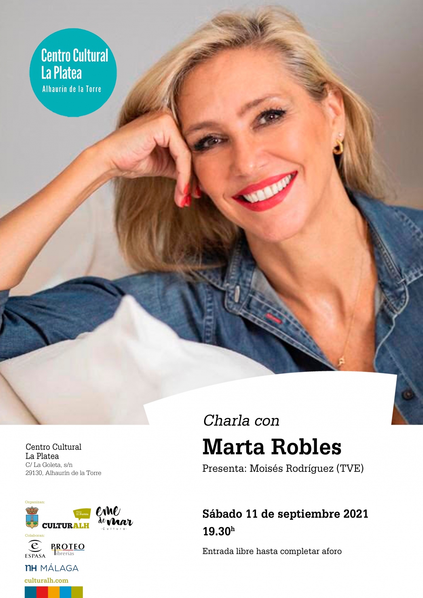 Charla con Marta Robles