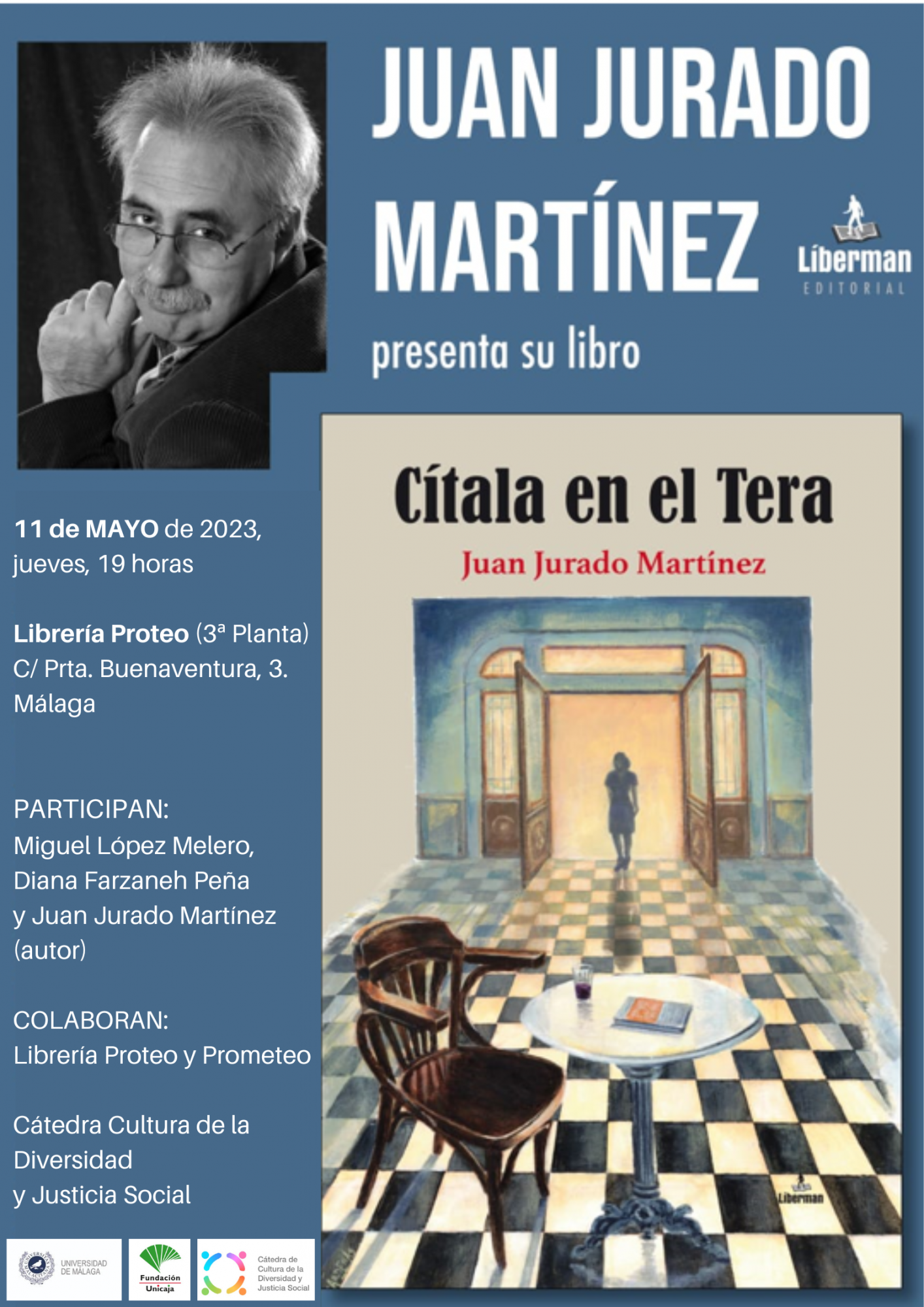 Juan Jurado Martínez presenta su libro 