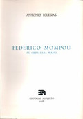 FEDERICO MOMPOU, 1893. (SU OBRA PARA PIANO)