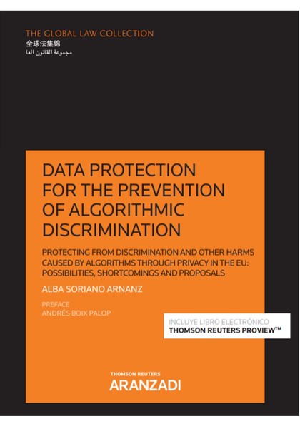 DATA PROTECTION FOR THE PREVENTION OF ALGORITHMIC DISCRIMINATION (PAPEL + E-BOOK