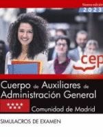 CUERPO DE AUXILIARE DE LA ADMINSITRACIÓN GENERAL COMUNIDAD DE MADRID