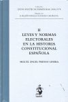 LEYES Y NORMAS ELECTORALES EN LA HISTORIA CONSTITUCIONAL ESPAÑOLA