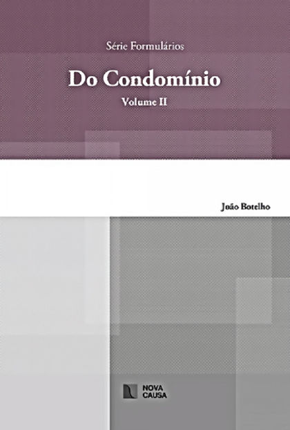 DO CONDOMÍNIO - VOLUME II