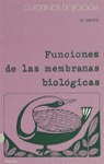 36. FUNCIONES DE MEMBRANAS BIOLOGICAS