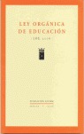 LEY ORGÁNICA DE EDUCACIÓN (LOE, 2006)