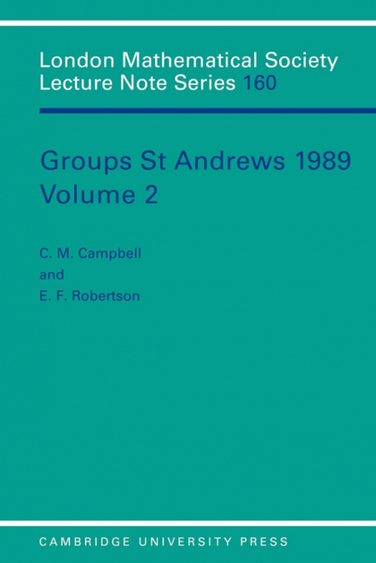 GROUPS ST ANDREWS 1989