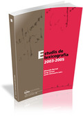 ESTUDIS DE LEXICOGRAFÍA 2003-2005