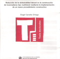 REDUCCIÓN DE LA SINIESTRALIDAD LABORAL EN LA CONSTRUCCIÓN DE INVERNADEROS TIPO M