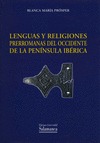 LENGUAS Y RELIGIONES PRERROMANAS DEL OCCIDENTE DE LA PENÍNSULA IBÉRICA