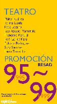 TEATRO. PROMOCIÓN RESAD 1995-1999