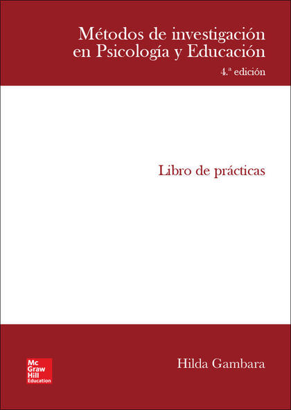 POD - METODOS DE INVESTIGACION EN PSICOLOGIA Y EDUCACION. LIBRO DE PRACT