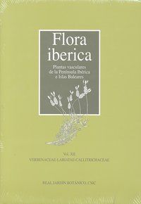 FLORA IBERICA XII VERBENACEAE-LABIATAE-CALLITRICHACEAE.
