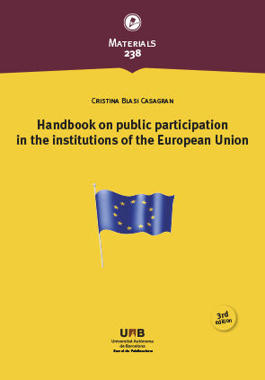 HANDBOOK ON PUBLIC PARTICIPATION IN THE INSTITUTIONS OF THE EUROPEAN UNION (3RD