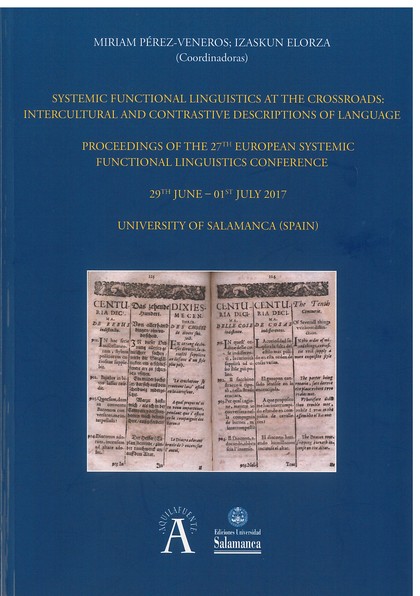 SYSTEMIC FUNCTIONAL LINGUISTICS AT THE CROSSROADS: INTERCULTURAL AND CONTRASTIVE