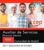 AUXILIAR DE SERVICIOS PERSONAL LABORAL COMUNIDAD DE MADRID TESTS Y SIM