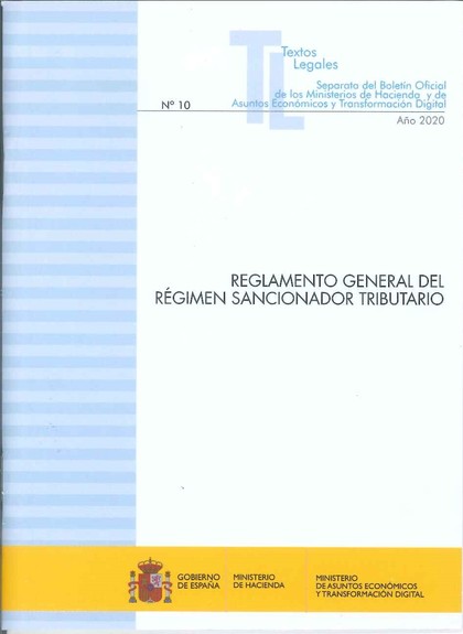 REGLAMENTO GENERAL DEL RÉGIMEN SANCIONADOR TRIBUTARIO