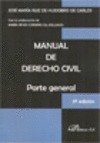 MANUAL DE DERECHO CIVIL. PARTE GENERAL