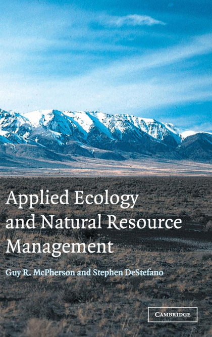 APPLIED ECOLOGY AND NATURAL RESOURCE MANAGEMENT