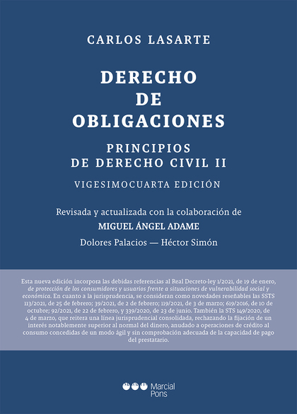 PRINCIPIOS DE DERECHO CIVIL. TOMO II: DERECHO DE OBLIGACIONES