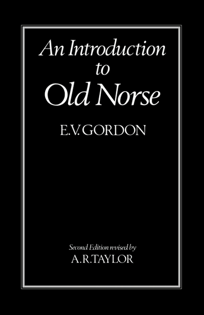 AN INTRODUCTION TO OLD NORSE