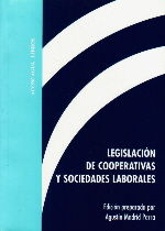 LEGISLACIÓN DE COOPERATIVAS Y SOCIEDADES LABORALES