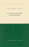 LA DECLARACIÓN DE BOLONIA.
