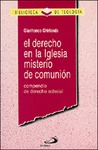 EL DERECHO EN LA IGLESIA, MISTERIO DE COMUNIÓN