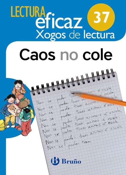 CAOS NO COLE XOGO DE LECTURA
