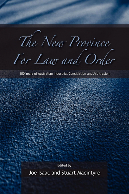 THE NEW PROVINCE FOR LAW AND ORDER