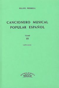 CANCIONERO POPULAR ESPAÑOL VOL.III.