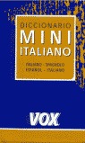 DICCIONARIO MINI ITALIANO-ESPAÑOL / ESPAÑOL-ITALIANO