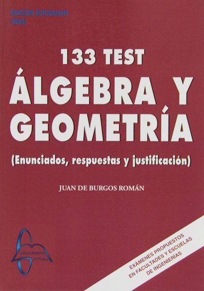 133 TEST ALGEBRA Y GEOMETRIA