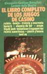 EL LIBRO DE LOS JUEGOS DE CASINO
